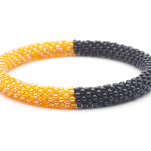 Sashka Co. Kids Bracelet Iridescent Orange / Black Halloween Bracelet - Kids