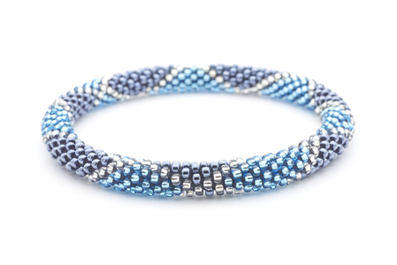 Sashka Co. Kids Bracelet Light Blue / Dark Silver / Clear Limited Release Bracelet -Kids