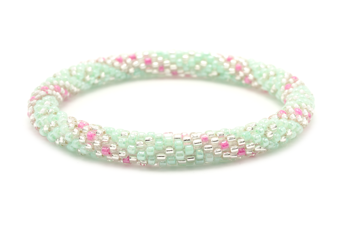 Sashka Co. Kids Bracelet Mint / Clear / Pink Hawaii Bracelet - Kids