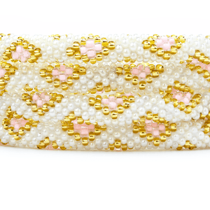 Sashka Co. Kids Bracelet Pearl / Pink / Gold Pink Pearl Diamond Bracelet - Kids