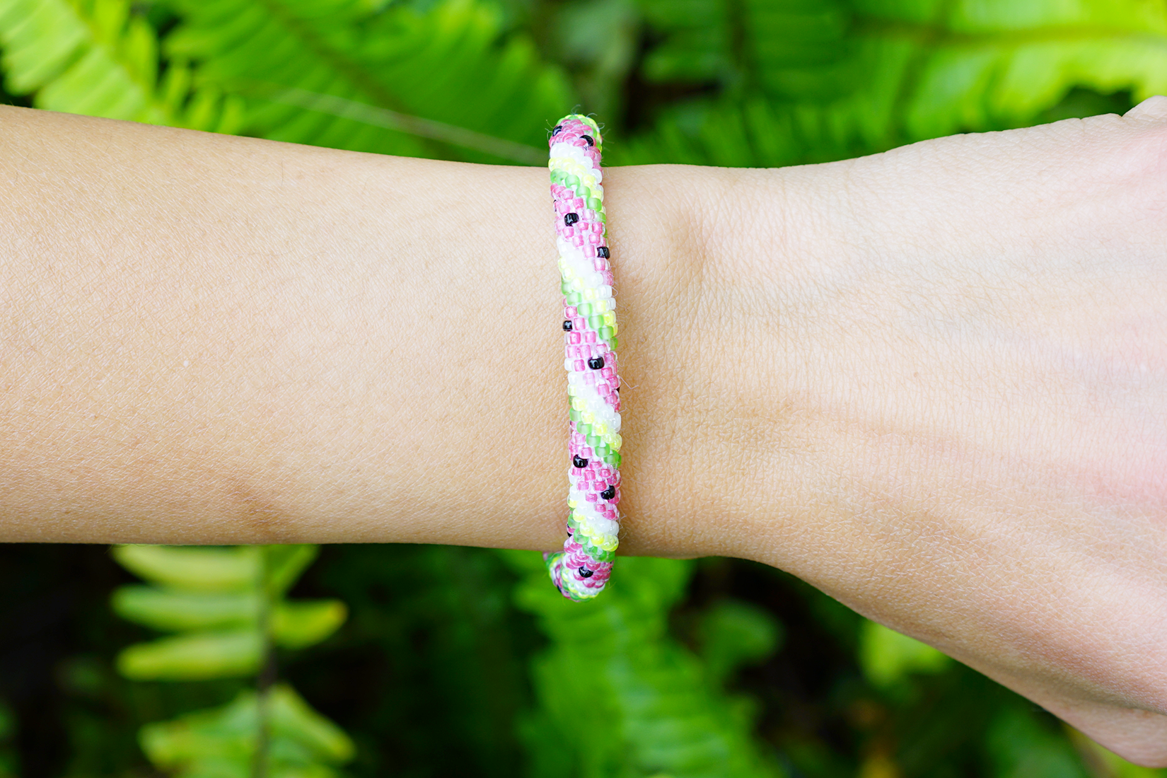 Sashka Co. Kids Bracelet Pink / Green / Yellow / White / Black Pink Watermelon Bracelet - Kids
