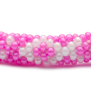 Sashka Co. Kids Bracelet Pink / White Breast Cancer Awareness Bracelet - Kids