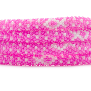 Sashka Co. Kids Bracelet Pink / White Breast Cancer Awareness Bracelet - Kids