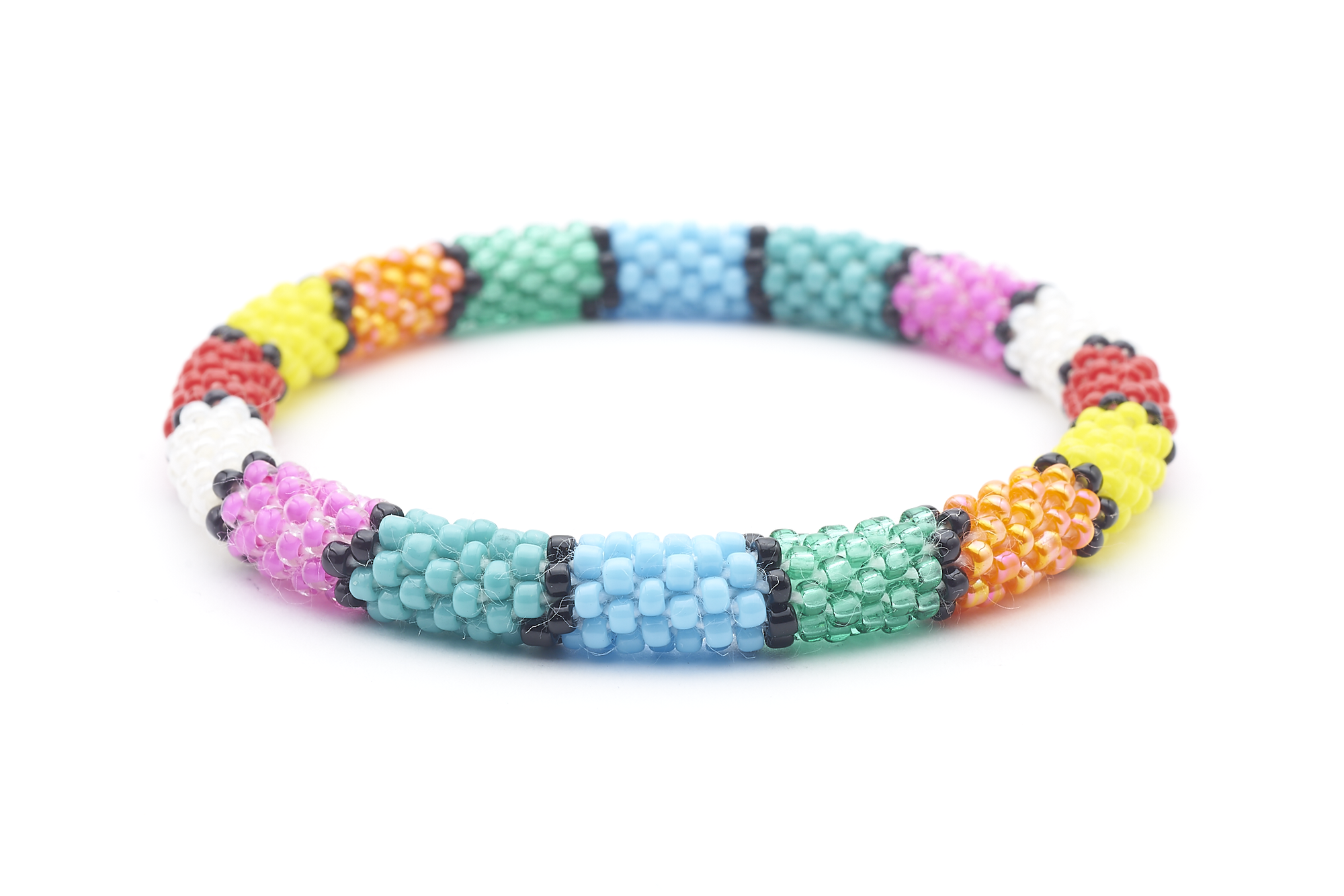 Sashka Co. Kids Bracelet Red / White / Green / Black / Yellow / Orange Rubik's Bracelet - Kids