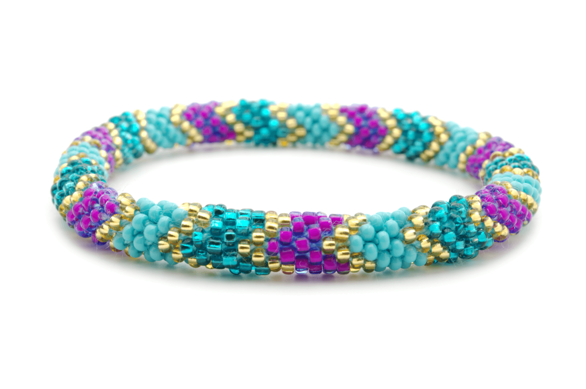 Sashka Co. Kids Bracelet Turquoise / Purple / Gold Date Night Bracelet - Kids