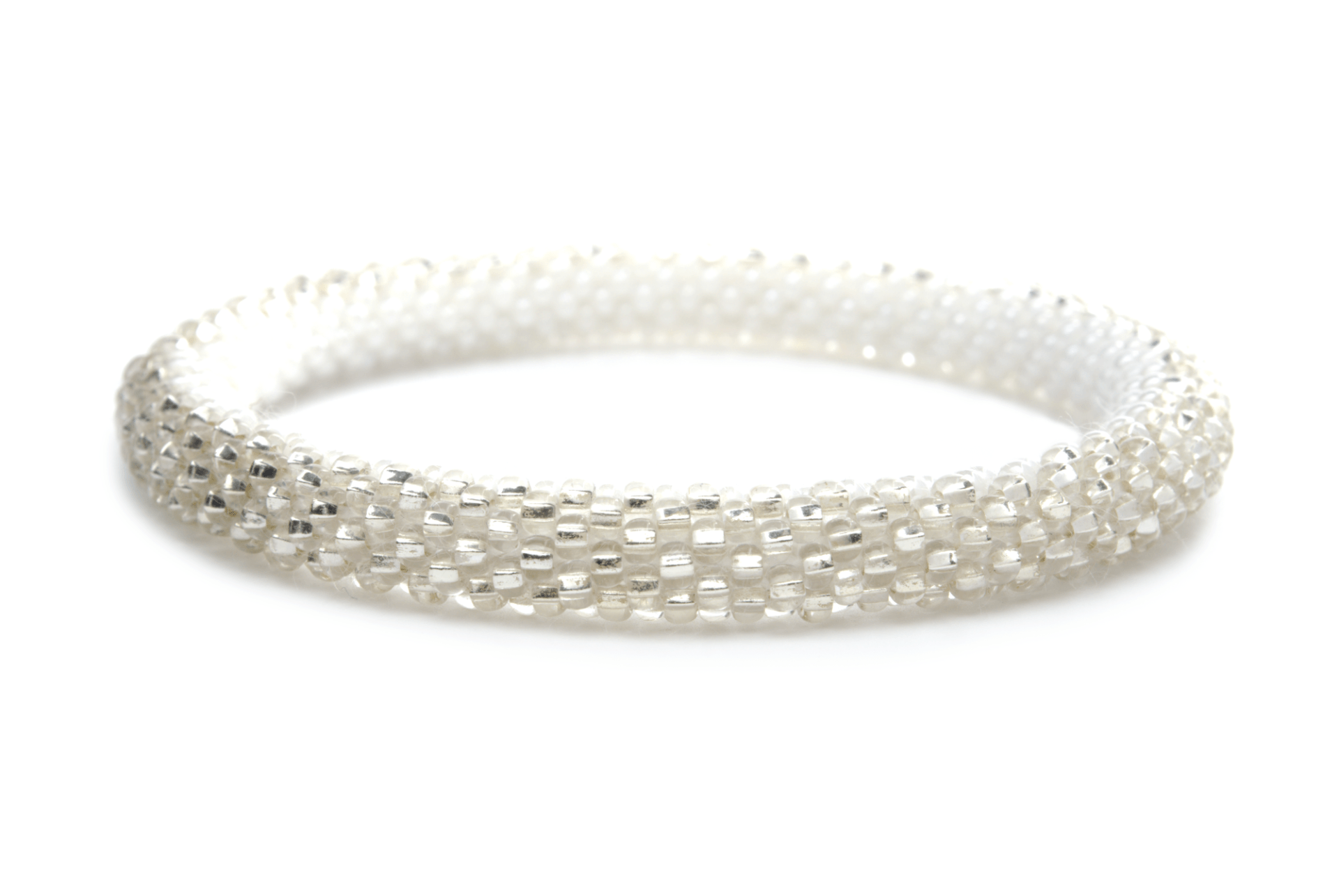 Sashka Co. Kids Bracelet White/Clear Diamond Frost Bracelet - Kids