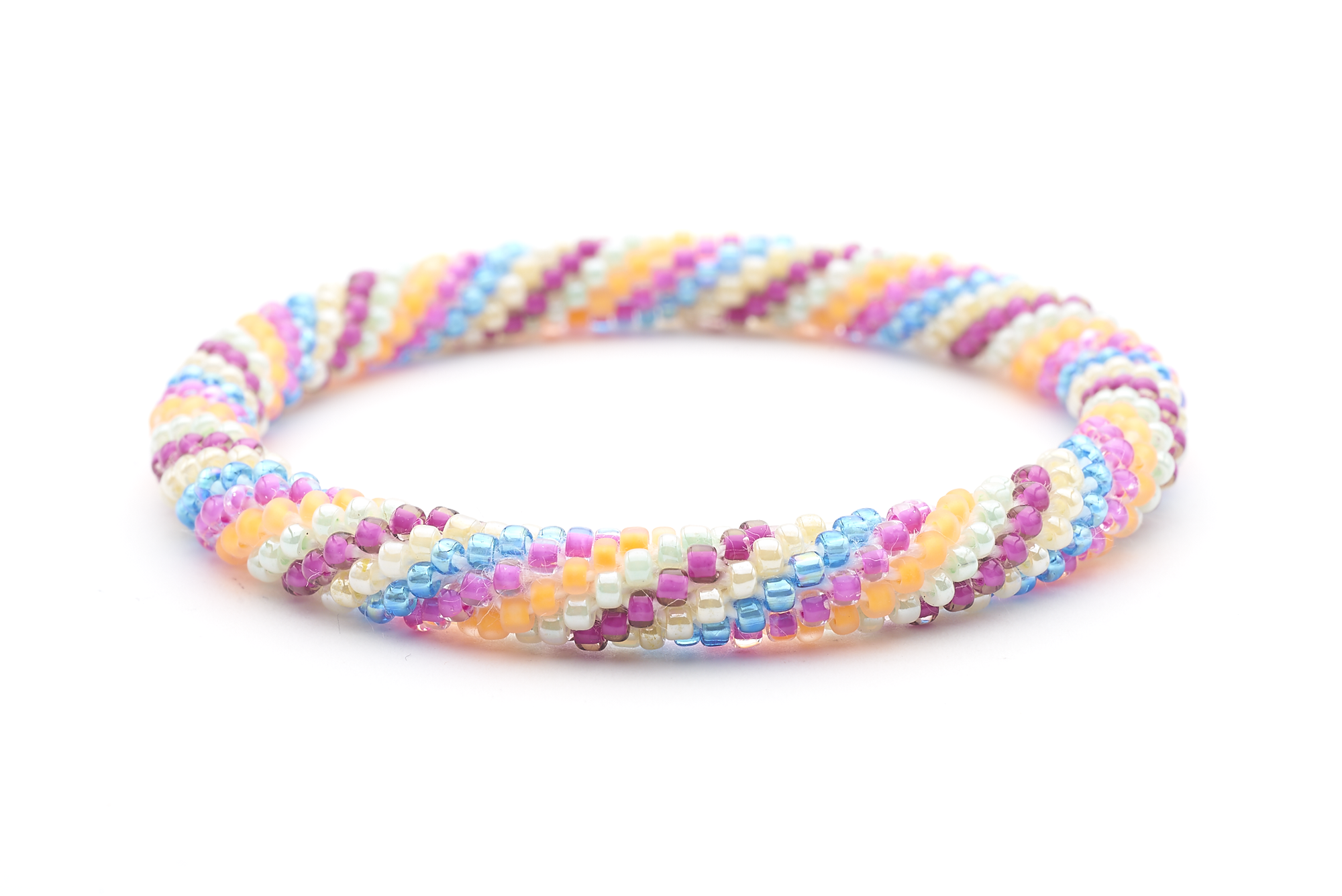 Sashka Co. Kids Bracelet White / Orange / Blue / Purple / Pink Florida Rainbow Bracelet - Kids