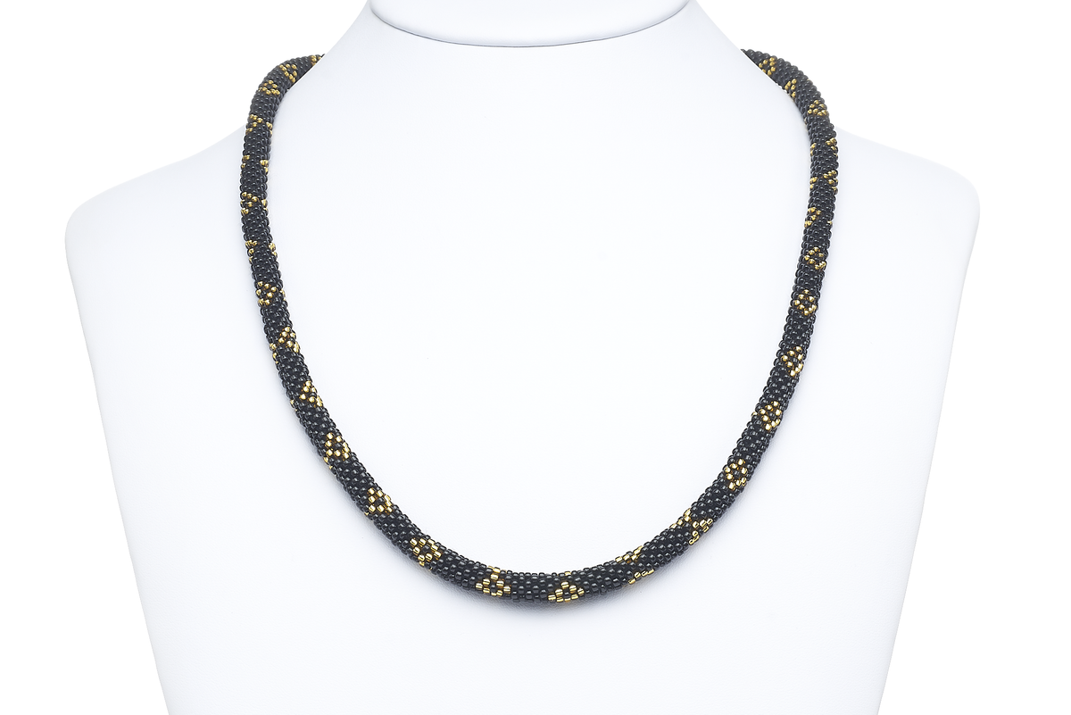 Sashka Co. Necklace Black / Gold District Necklace