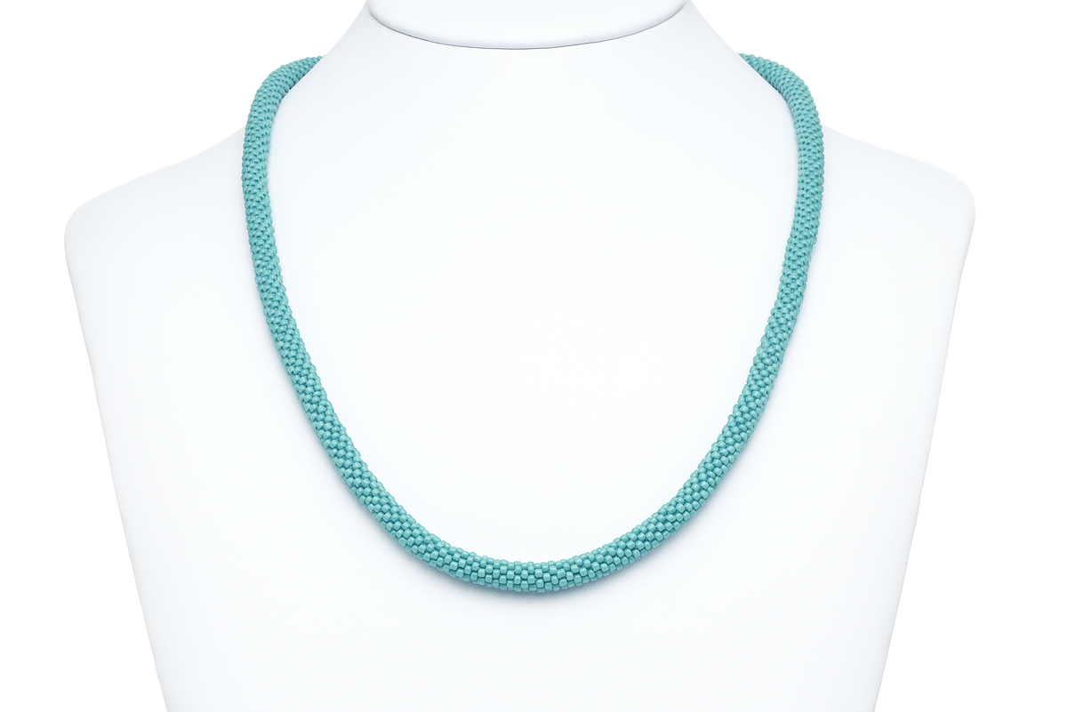 Sashka Co. Necklace Clear / Turquoise P17X