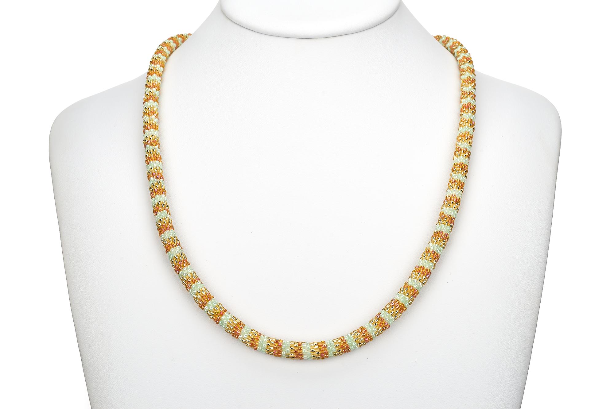 Sashka Co. Necklace Gold and Green upload 995