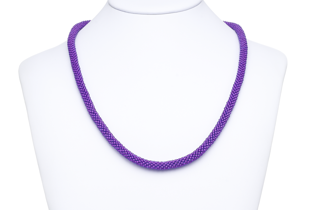 Sashka Co. Necklace Purple Purple Passion Solid Necklace
