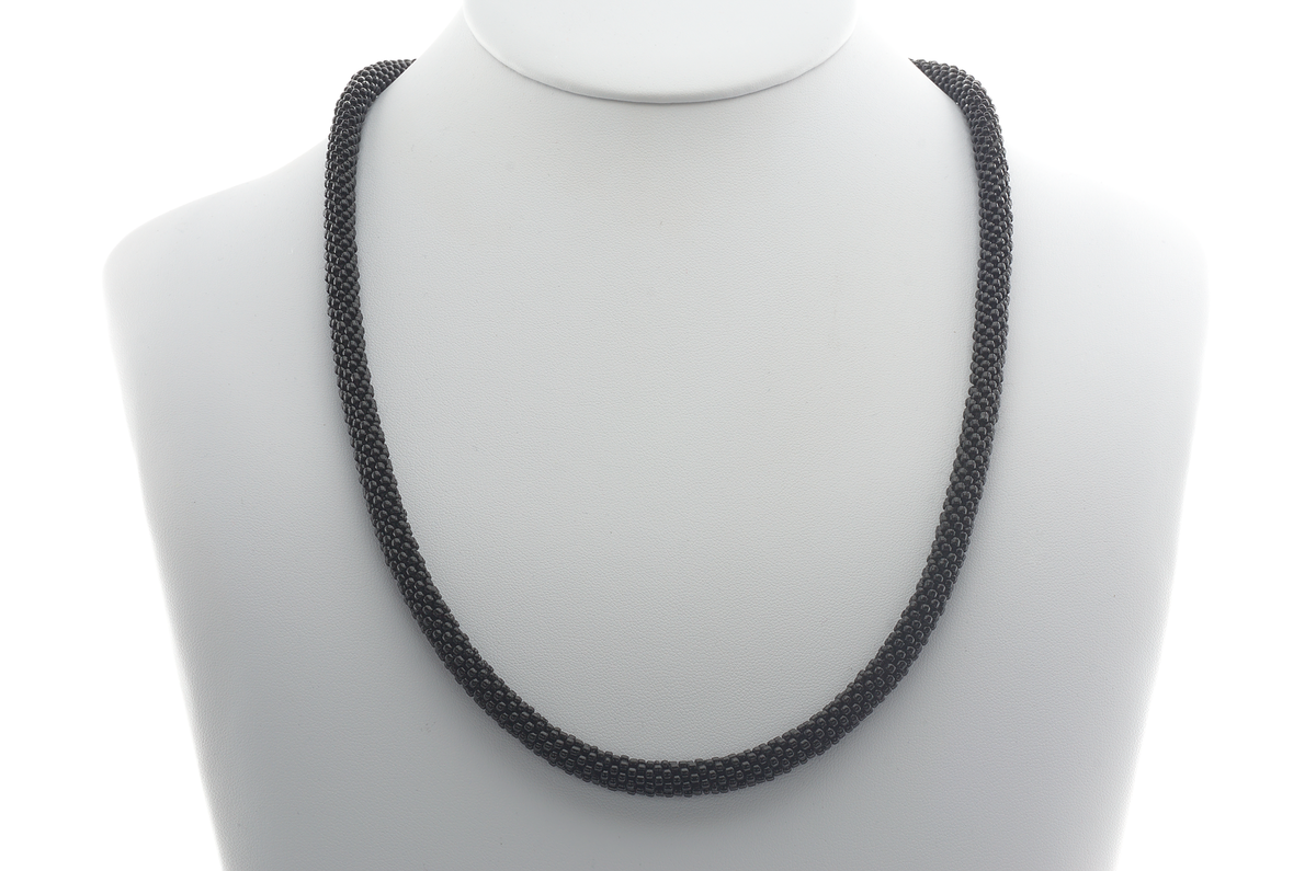 Sashka Co. Necklace solid Solid Black- Necklace