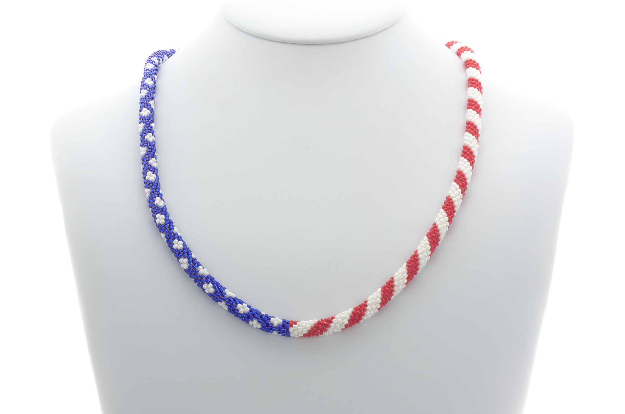 Sashka Co. Necklace USA Flag Design USA Flag Necklace