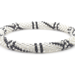 Sashka Co. Original Bracelet Black , Clear City Girl Bracelet