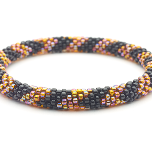 Sashka Co. Original Bracelet Black / Iridescent Orange Hallow's Night Bracelet