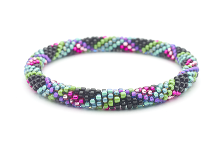 Sashka Co. Original Bracelet Black / Purple / Green /Pink Holiday Bracelet