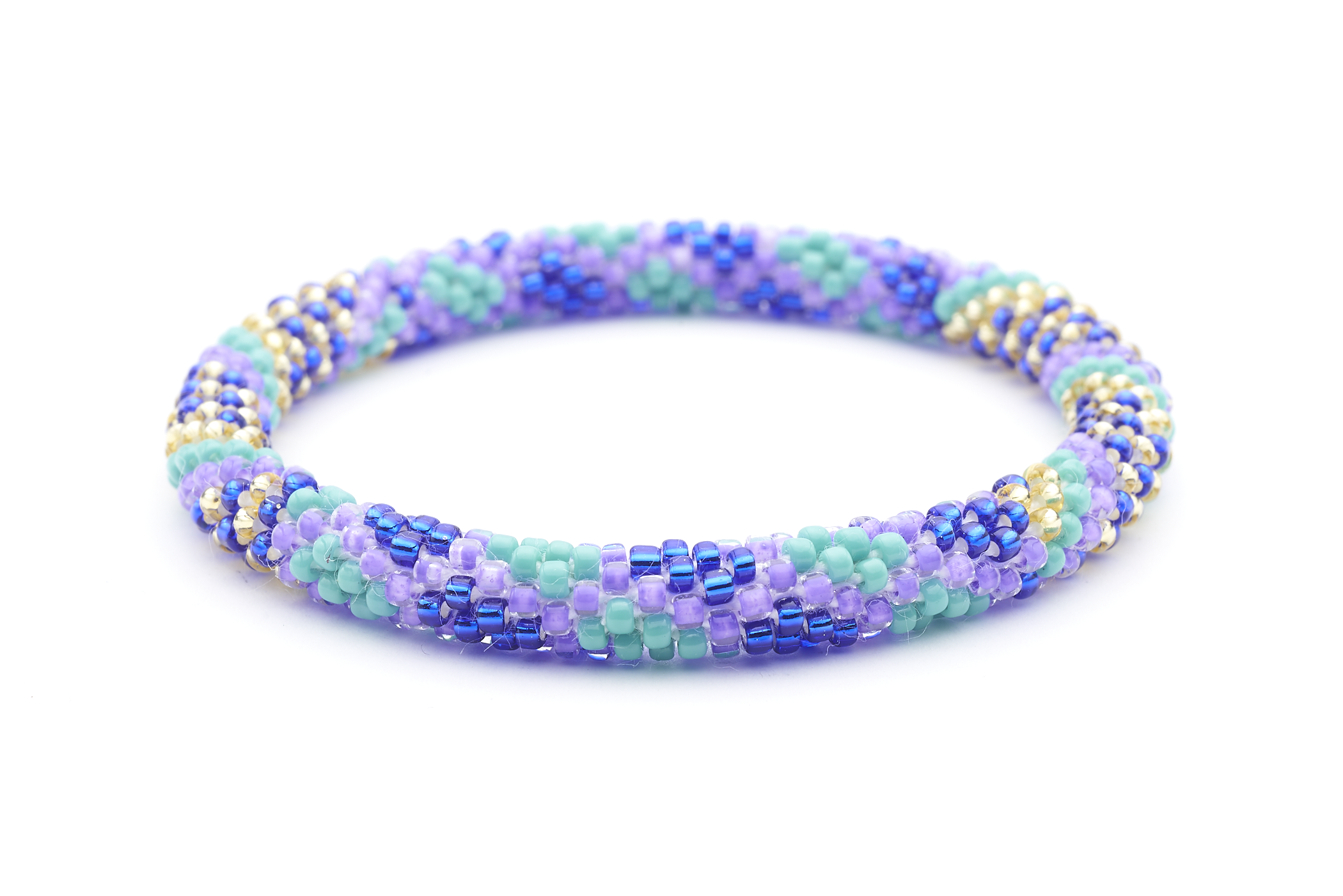 Sashka Co. Original Bracelet Blue / Purple / Gold / Turquoise Purple Circus Bracelet