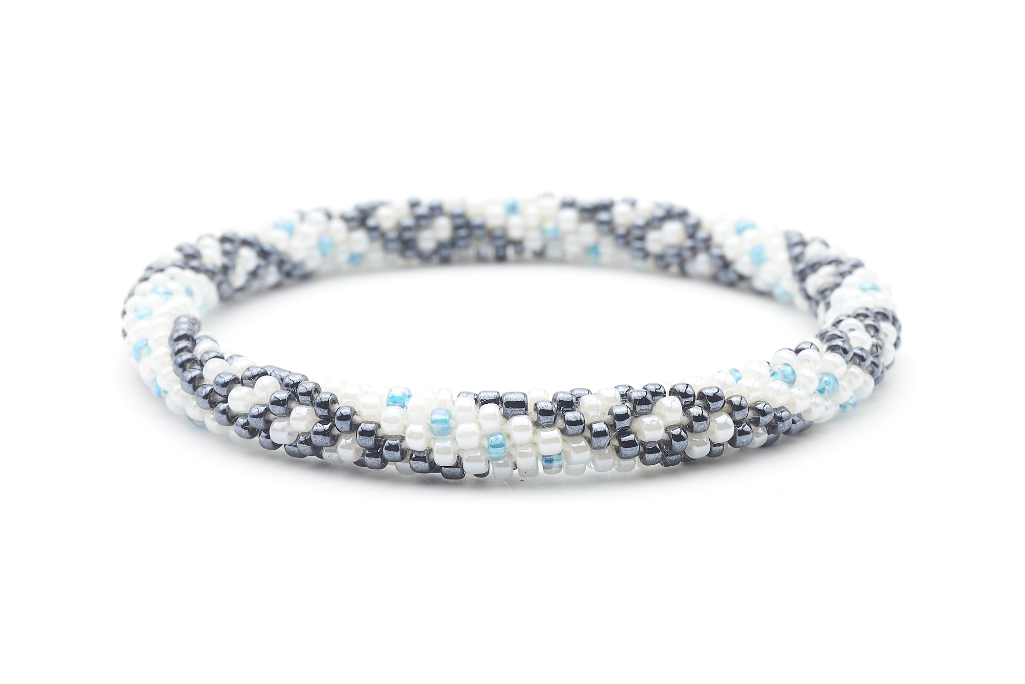 Sashka Co. Original Bracelet Blue / Silver / White Pretty Gal Bracelet