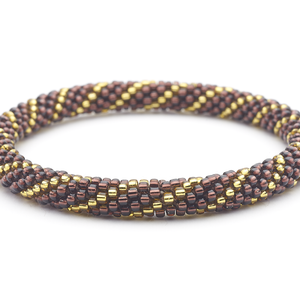 Sashka Co. Original Bracelet Deep Purple / Gold Wine Orchard Bracelet