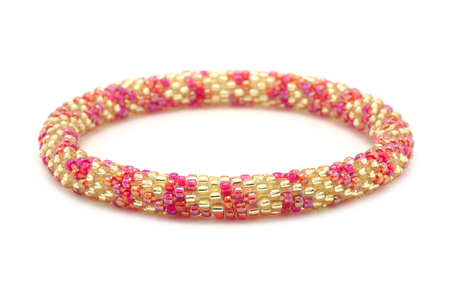 Sashka Co. Original Bracelet Iridescent Red / Gold Celebration Bracelet