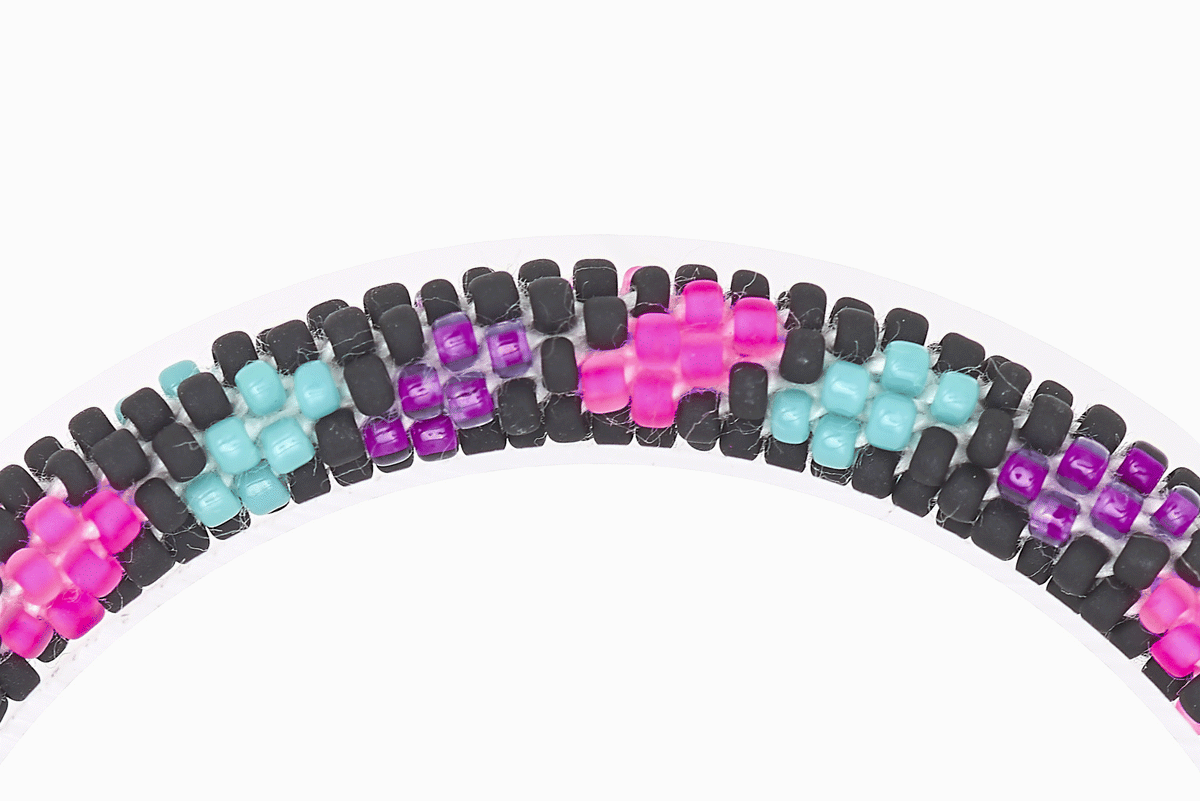 Sashka Co. Original Bracelet Matte Black / Matte Pink / Purple / Turquoise Rebel Girl Bracelet