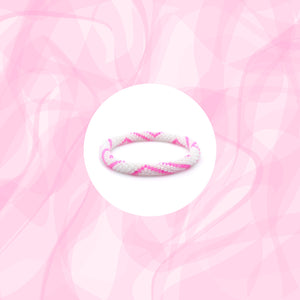 Sashka Co. Original Bracelet Matte Pink / White Electric Pink Bracelet
