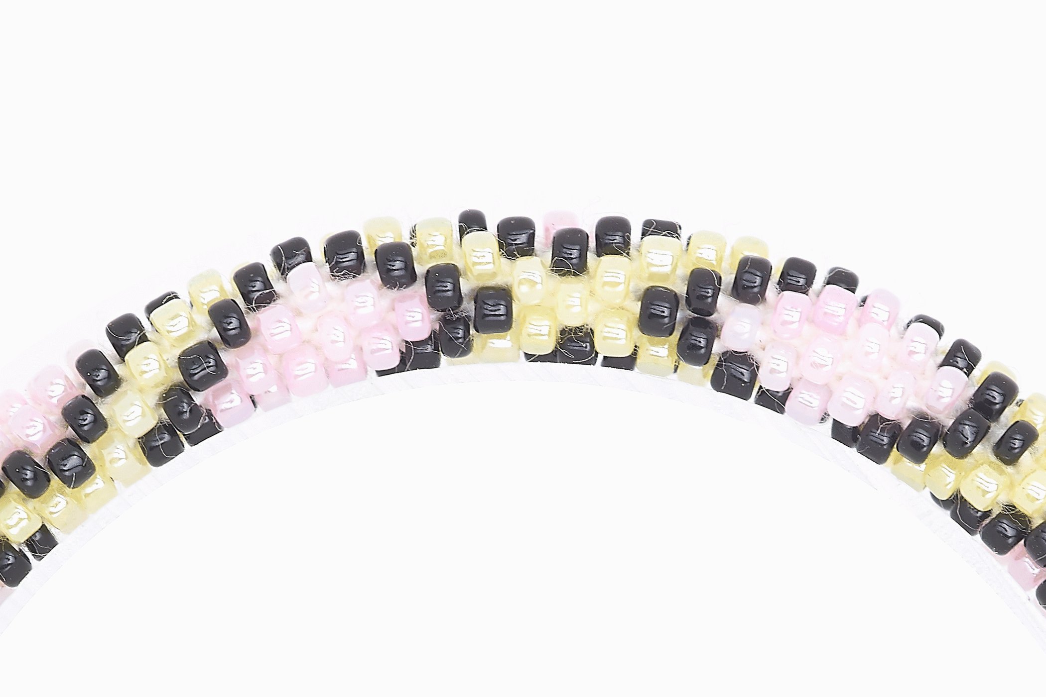 Sashka Co. Original Bracelet Pink / Black / Yellow Delilah Bracelet