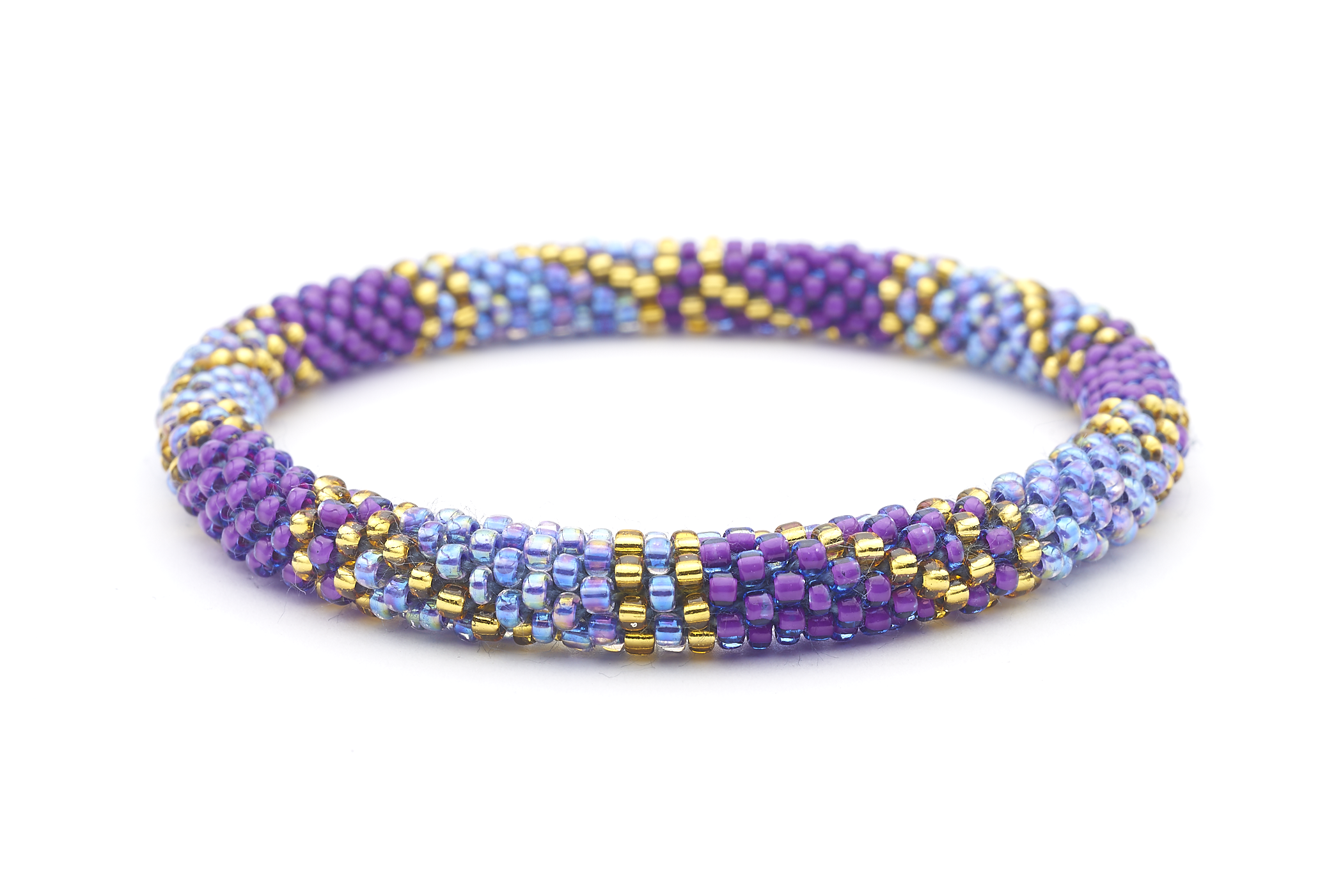 Sashka Co. Original Bracelet Purple / Gold Purple Aura Bracelet