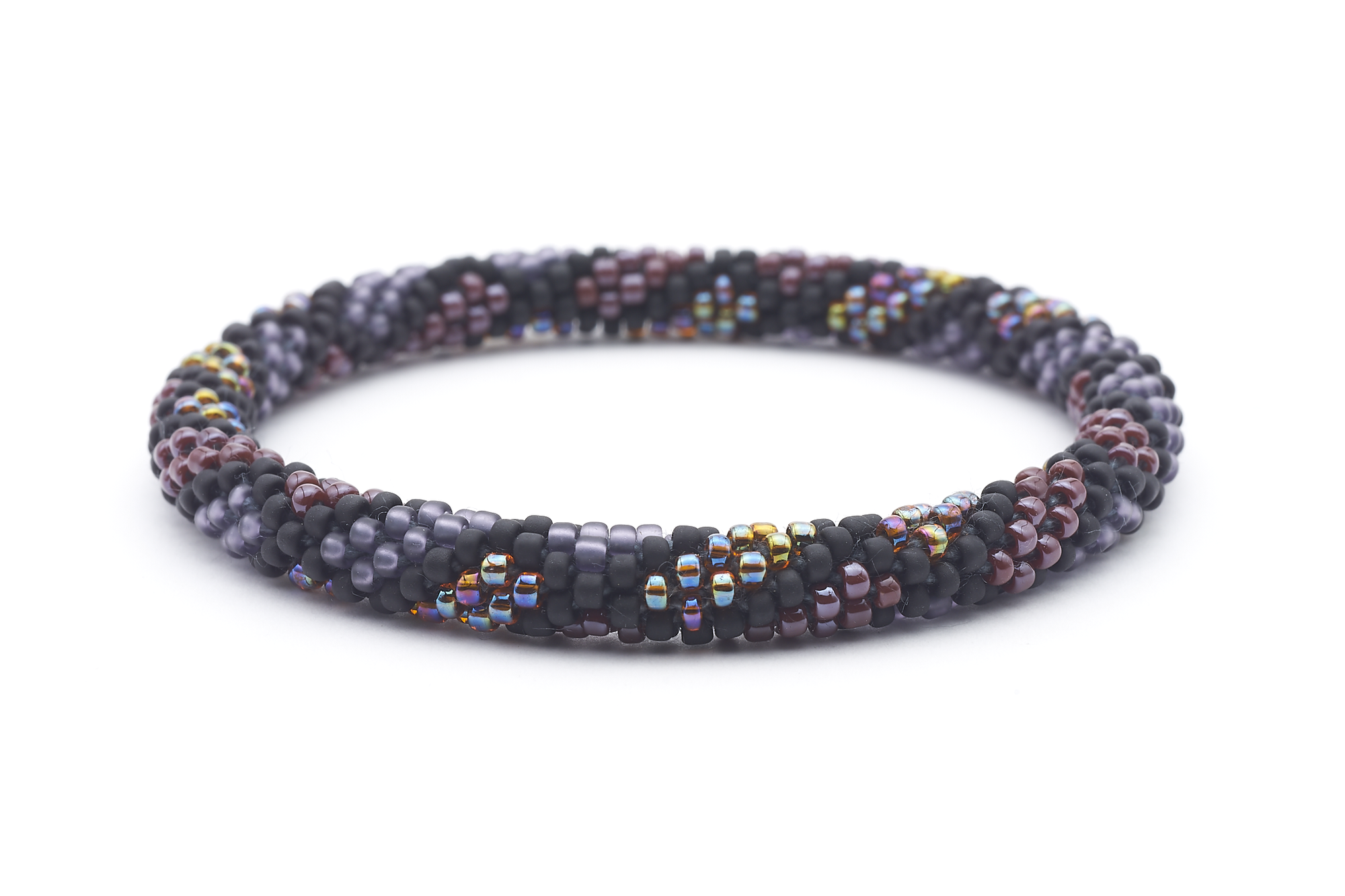 Sashka Co. Original Bracelet Purple / Matte Black / Iridescent Secret Potion Bracelet