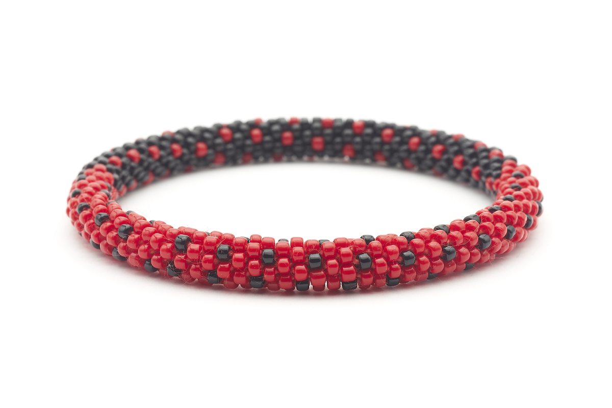 Sashka Co. Original Bracelet Red / Black LadyBug Bracelet