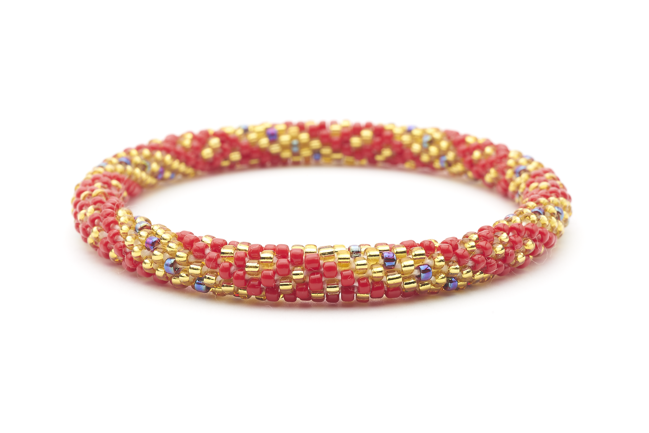 Sashka Co. Original Bracelet Red / Iridescent / Gold Empress Bracelet