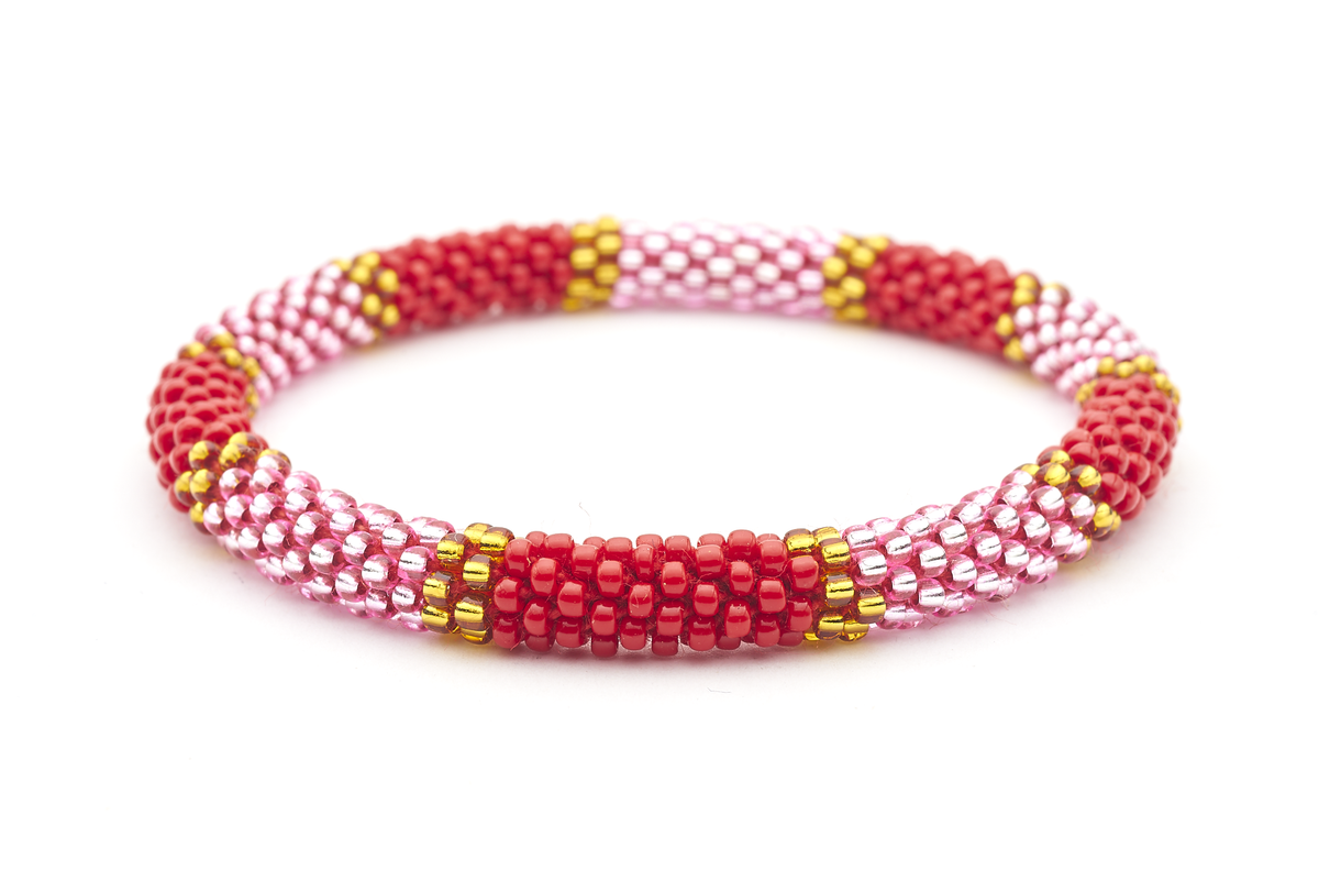 Sashka Co. Original Bracelet Red / Pink / Gold Red Rose Bracelet 🌹