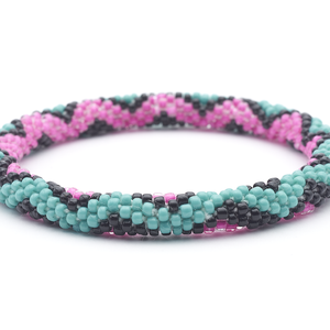Sashka Co. Original Bracelet Turquoise / Black / Pink Crush It Bracelet