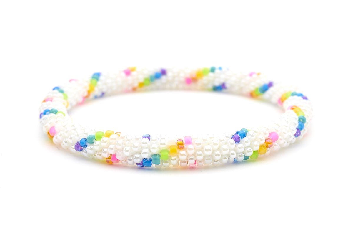 Sashka Co. Original Bracelet White / Rainbow Rainbow Swirl Bracelet