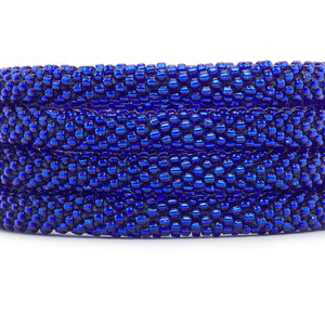 Sashka Co. Solid Deep Blue Friends Bracelet - Extended 8"