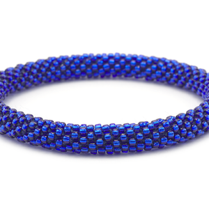 Sashka Co. Solid Deep Blue Friends Bracelet - Extended 8"