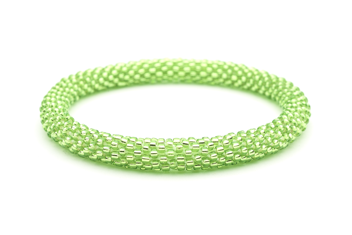 Sashka Co. Solid Green Blessings Bracelet - Kids