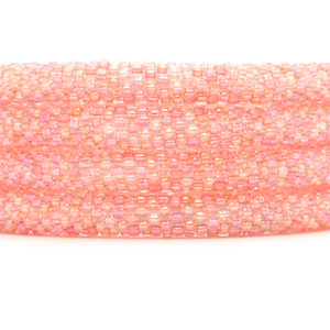 Handmade glass bead bracelet from Nepal, featuring a roll design. Also known as a beaded bracelet, seed bead bracelet, beach glass bracelet, or sea glass bracelet