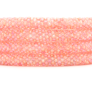 Sashka Co. Solid Iridescent Coral Malibu Bracelet  - Extended 8"