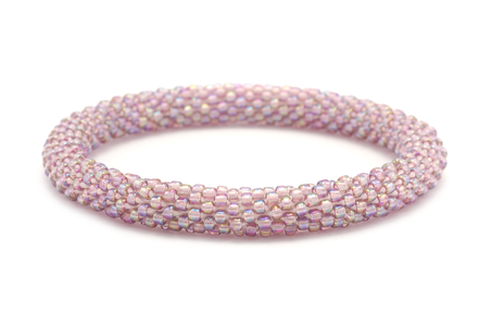 Sashka Co. Solid Iridescent Mauve Solid Mauve Bracelet - Extended 8"