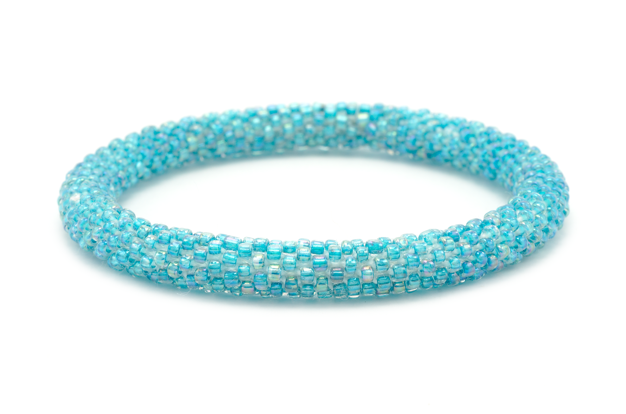 Sashka Co. Solid Iridescent Solid Ocean Shimmer Bracelet