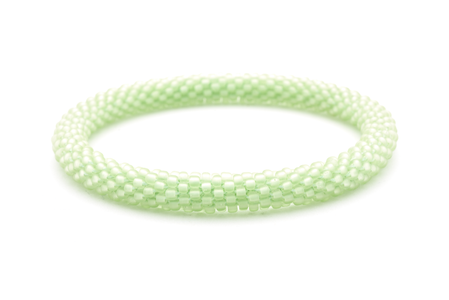 Sashka Co. Solid Light Matte Green Cantaloupe Bracelet