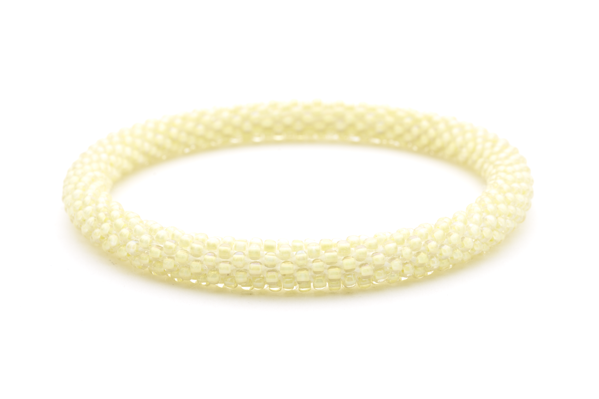 Sashka Co. Solid Light Yellow Light Yellow Bracelet - Extended 8"