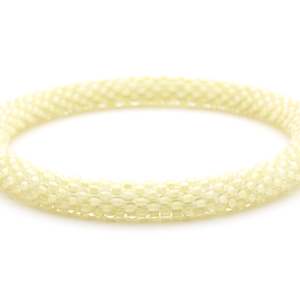 Sashka Co. Solid Light Yellow Light Yellow Bracelet - Extended 8"