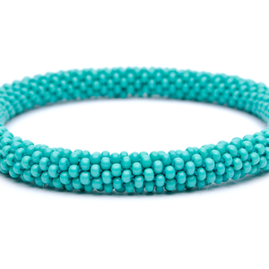 Sashka Co. Solid Turquoise Solid Turquoise Bracelet - Kids