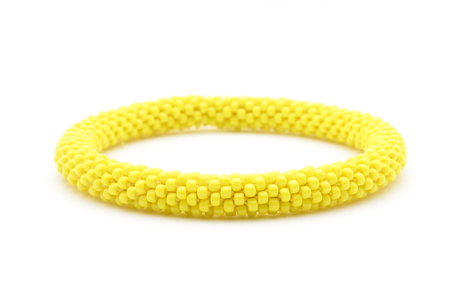 Sashka Co. Solid Yellow The Sunshine Bracelet - Extended 8"