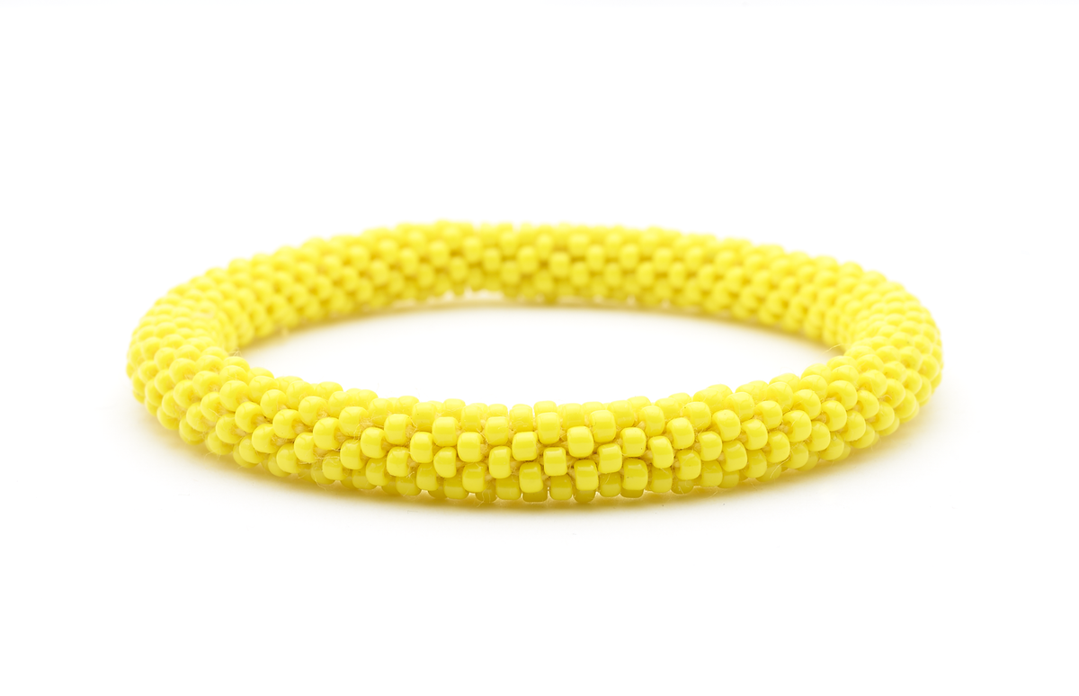 Sashka Co. Solid Yellow The Sunshine Bracelet - Kids